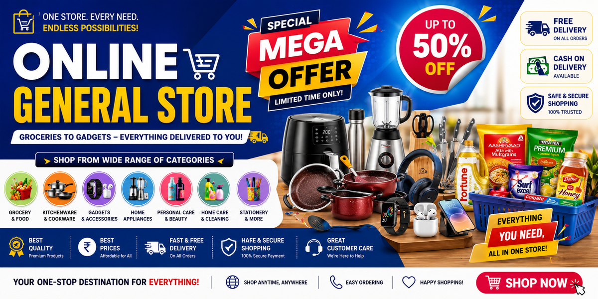 online kitcen store banner